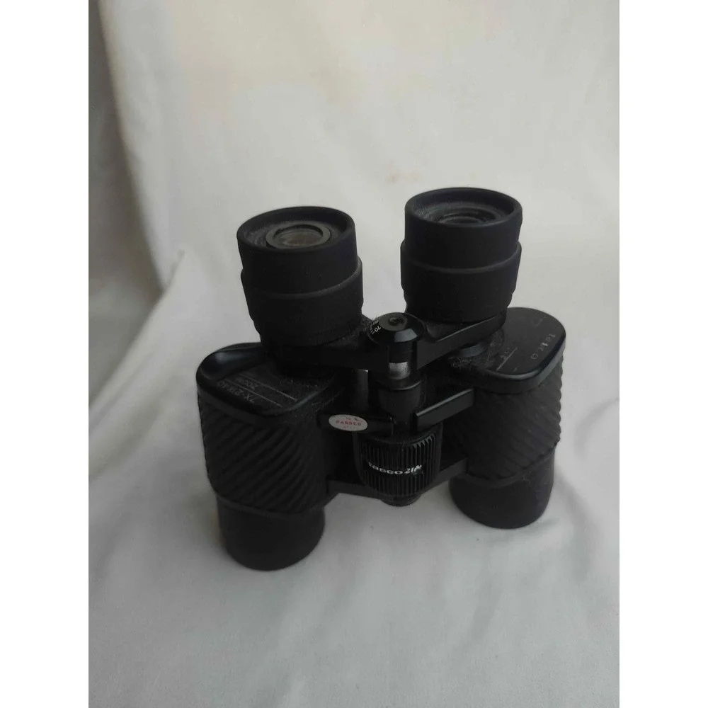 Tasco Zip 7X-21X40 Zoom Binoculars Black Rubber Armored 288FT/1000YDS at 7X
